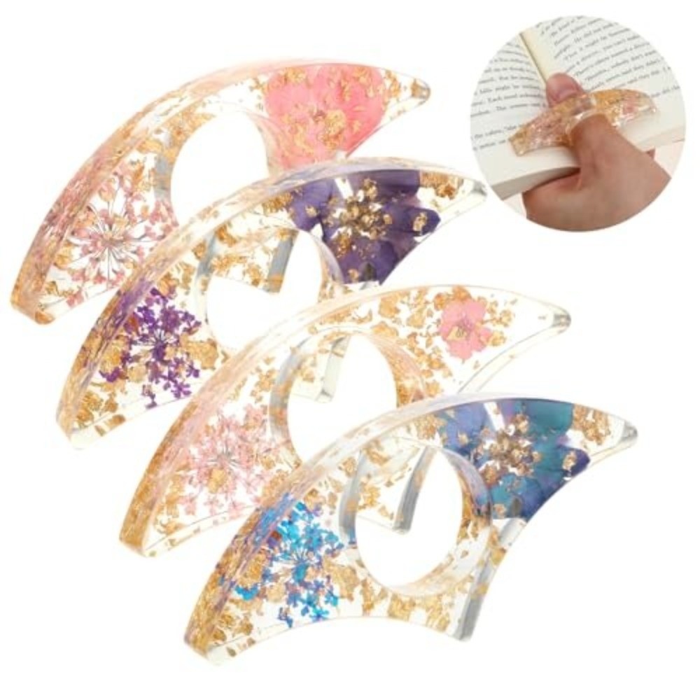 4PCS Geschenk Getrocknete Blum – Dried Flower Bookmark Bewertung und Preis