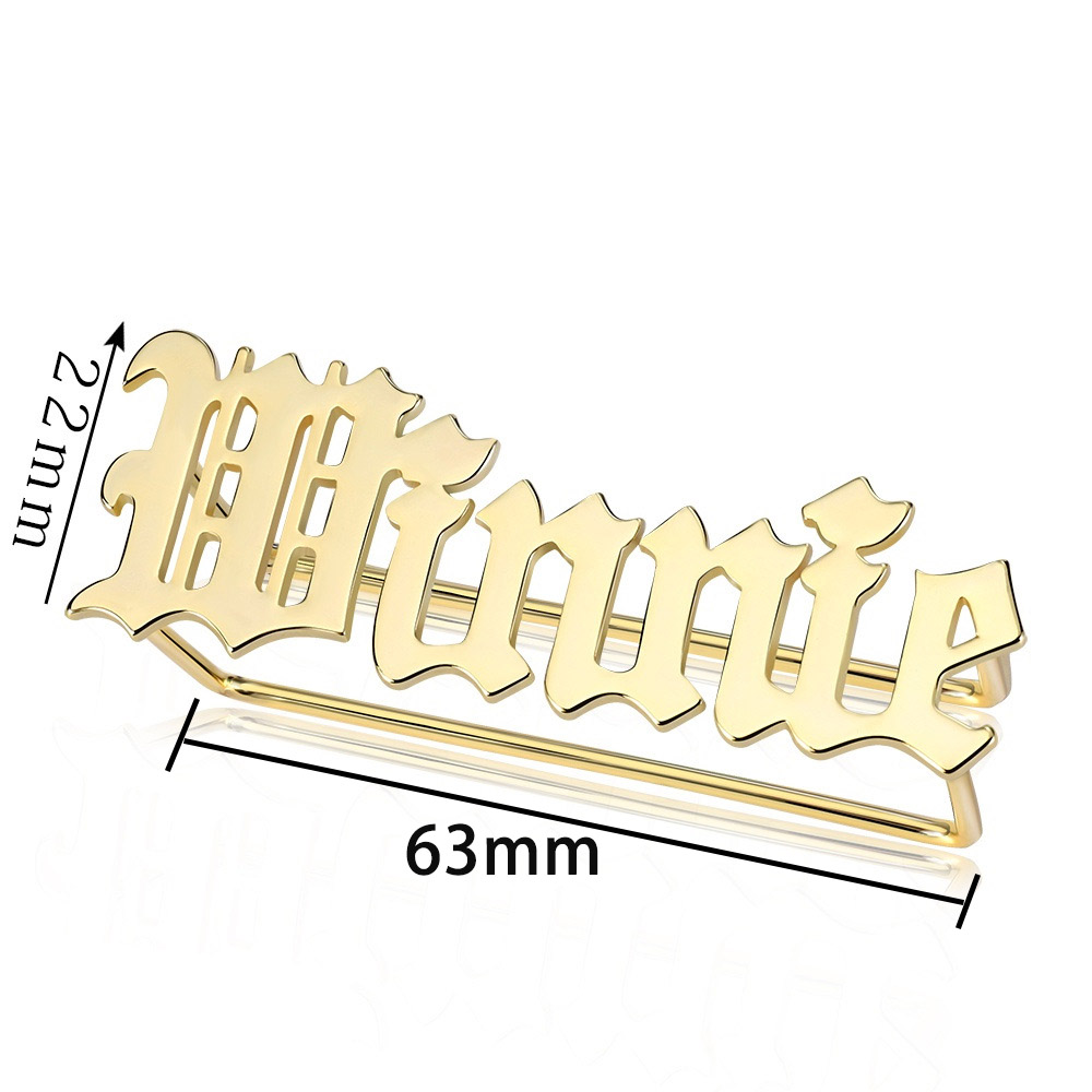 Benutzerdefinierter Namensring – Initial Ring Custom Bewertung und Preis